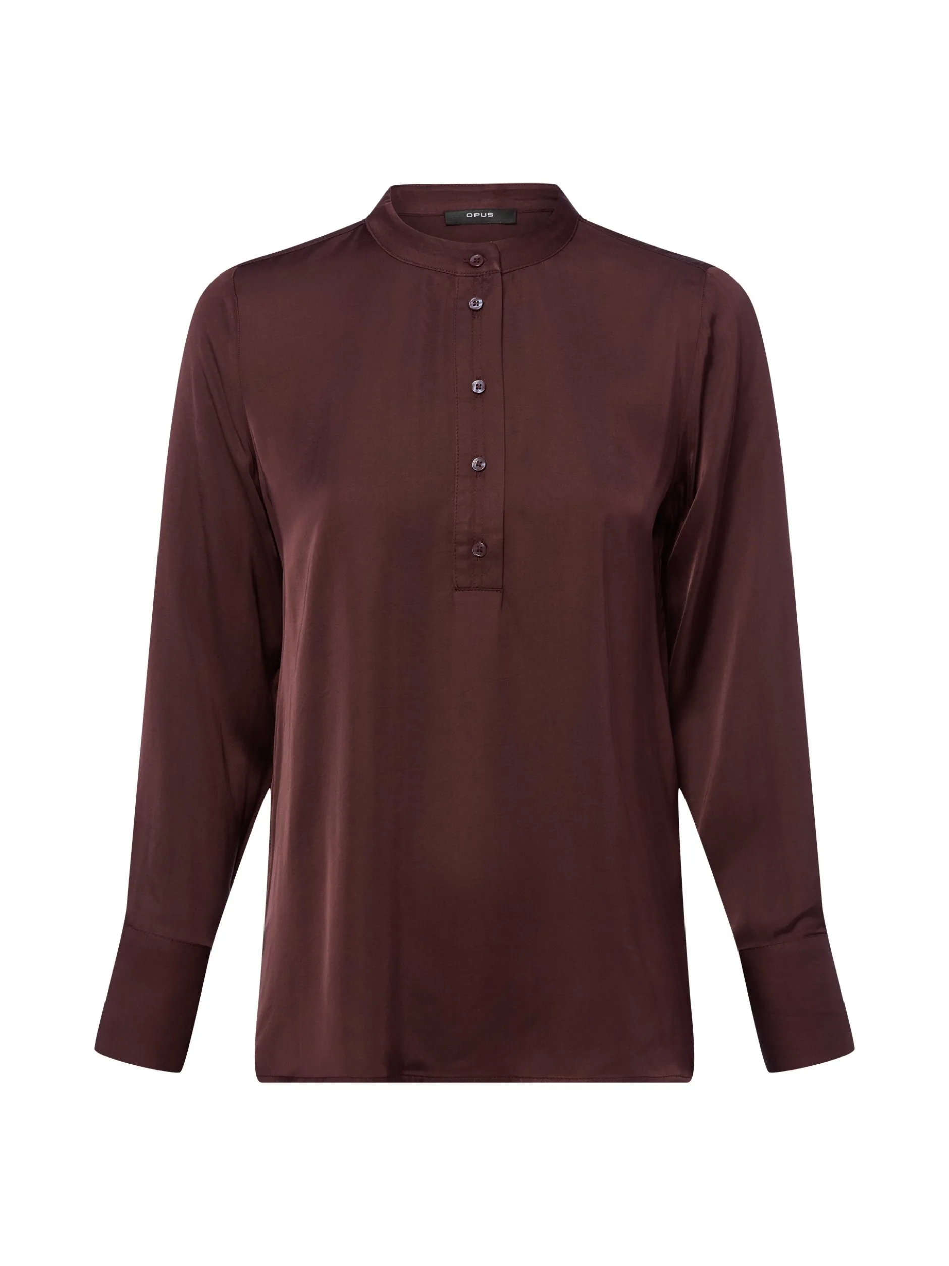 Opus Damen Blusenshirt - Fanji in schoko