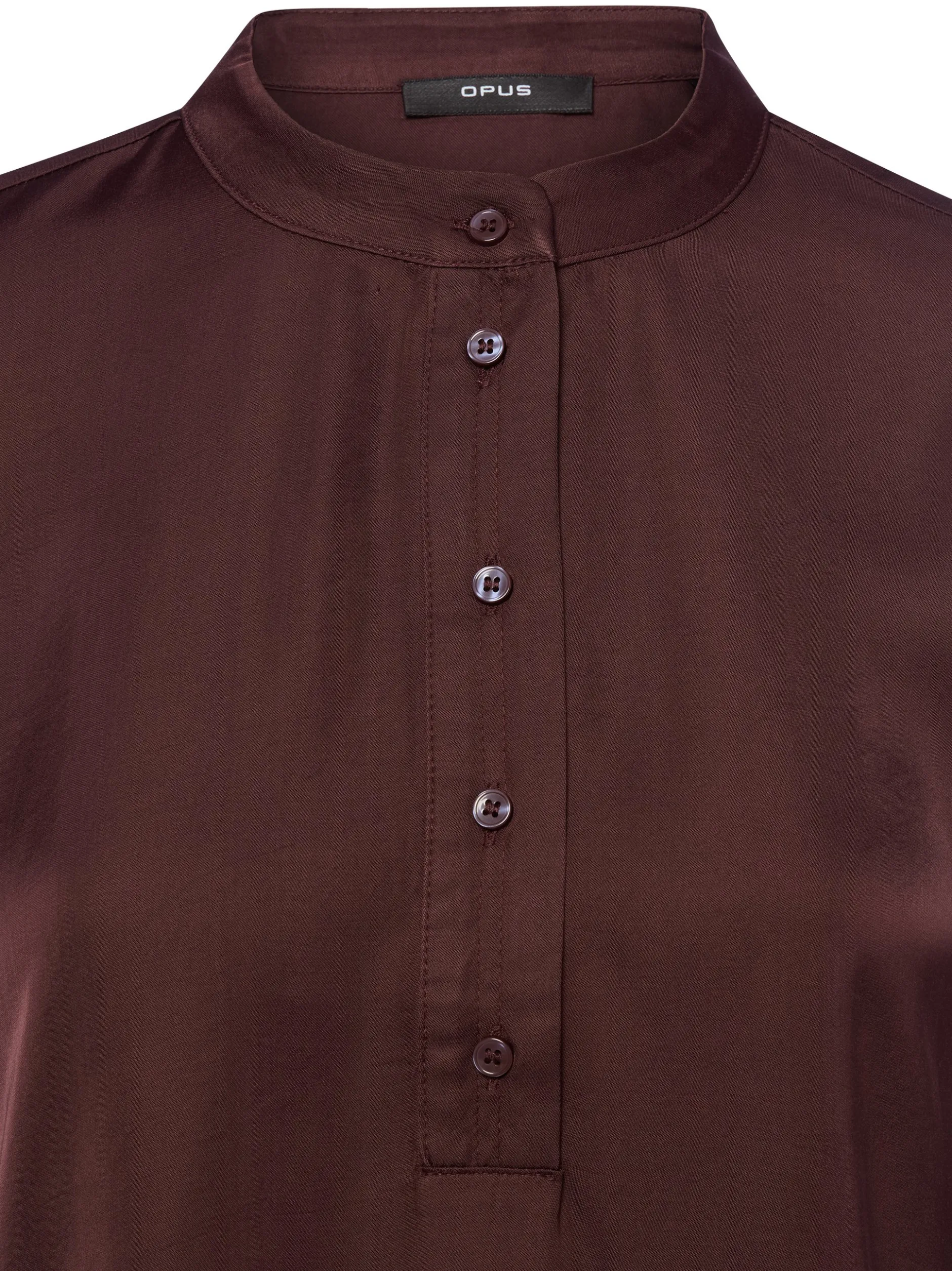 Opus Damen Blusenshirt - Fanji in schoko