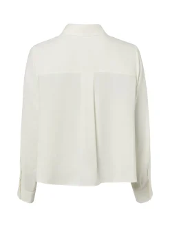 Opus Damen Hemdbluse - Flowy in ecru - Ärmel: langarm