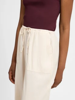 Opus Damen Hose - Monala in beige - Länge: lang