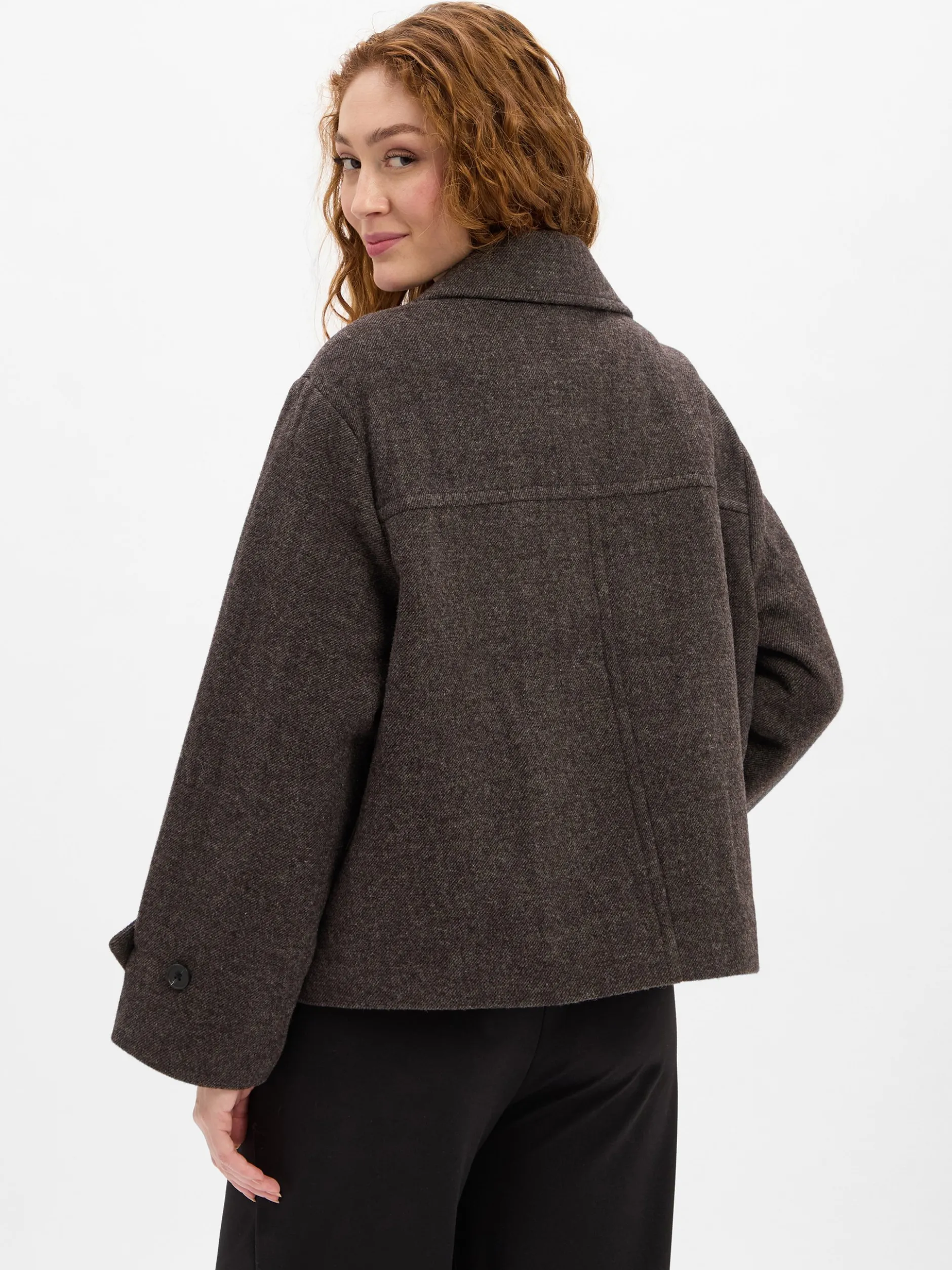Opus Damen Jacke - Hallyn in kastanie