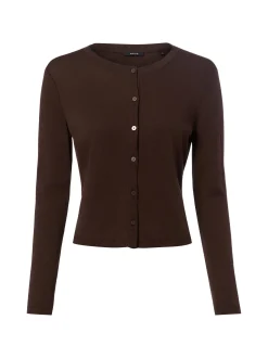 Opus Damen Jerseyjacke - Sandros in schoko