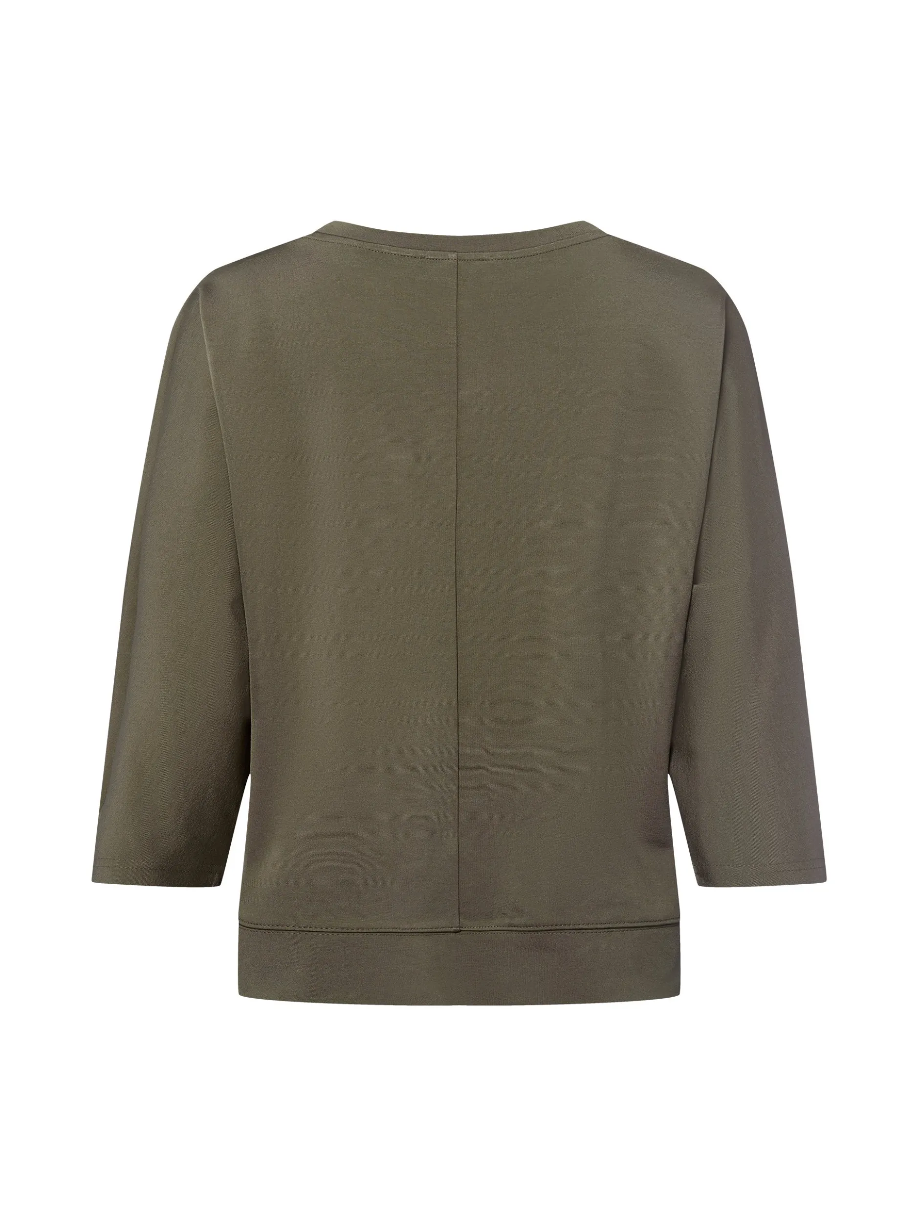 Opus Damen Langarmshirt - Salane in oliv