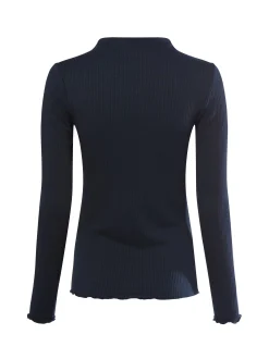 Opus Damen Langarmshirt - Somanzi in marine