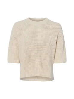 Opus Damen Pullover - Padmy in beige - Ärmel: Halbarm