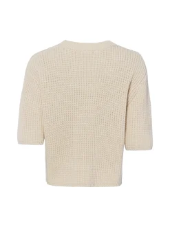 Opus Damen Pullover - Padmy in beige - Ärmel: Halbarm