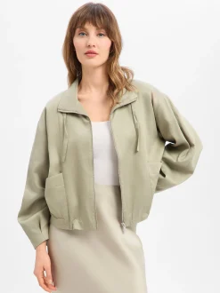Opus Damen Sommerjacke - Jarusa in schilf