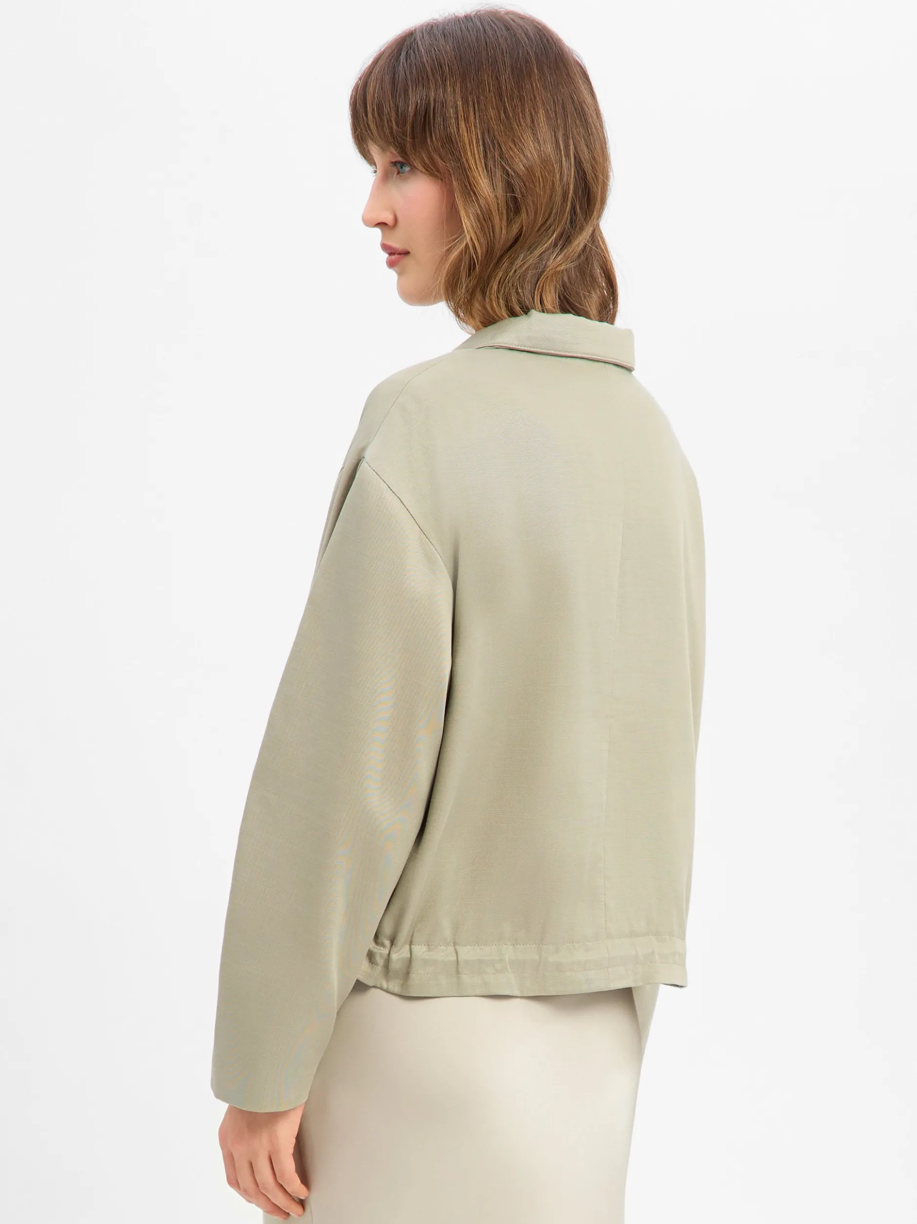 Opus Damen Sommerjacke - Jarusa in schilf