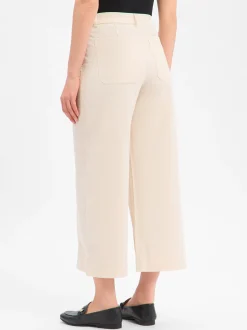 Opus Damen Stoffhose - Meeri Breath in beige