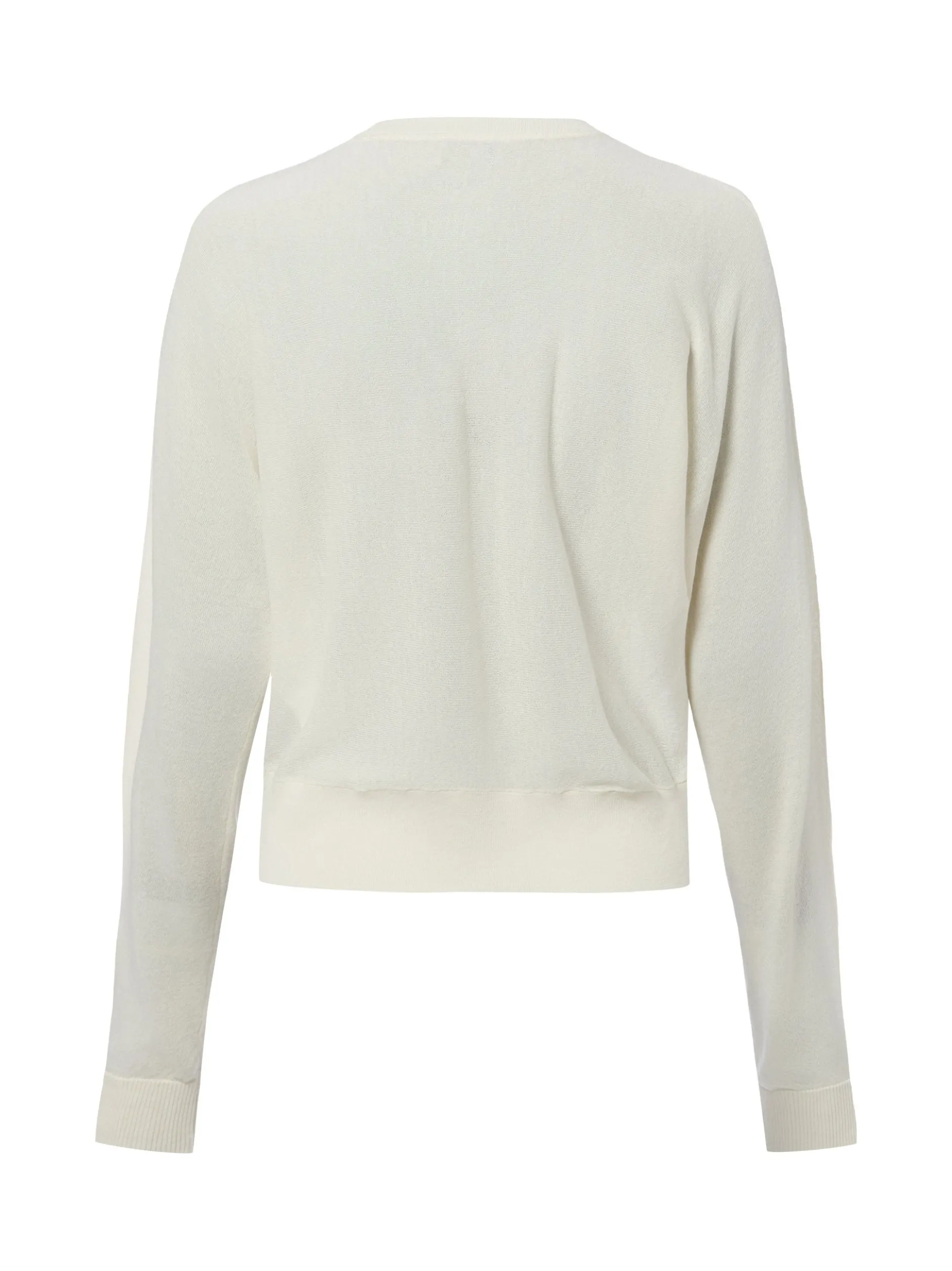 Opus Damen Strickjacke - Desela in ecru
