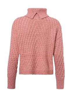 Opus Damen Strickpullover - Plinea in altrosa