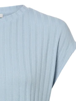 Opus Damen Strickshirt - Sapino in hellblau