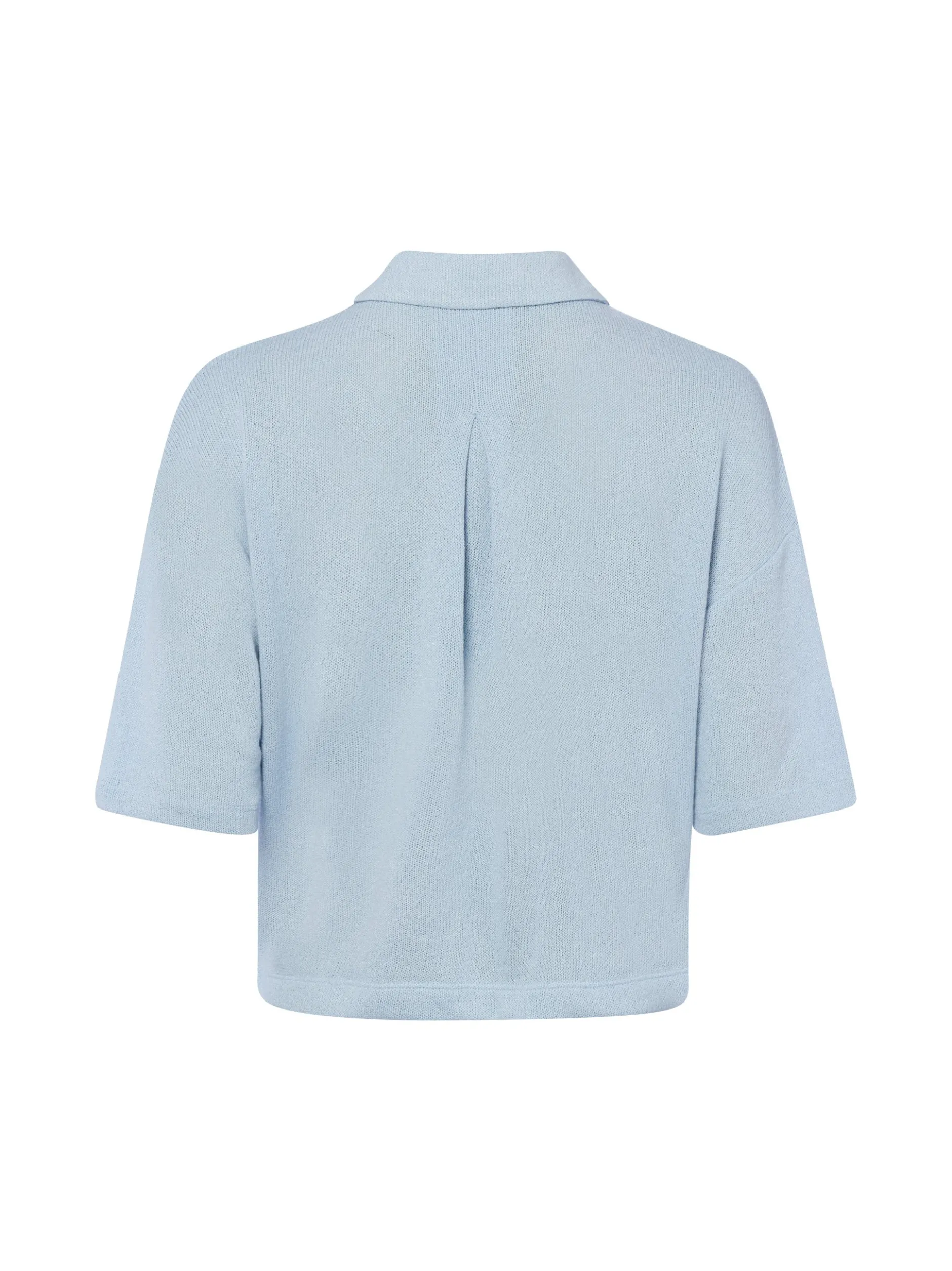 Opus Damen Strickshirt - Sitrica in hellblau