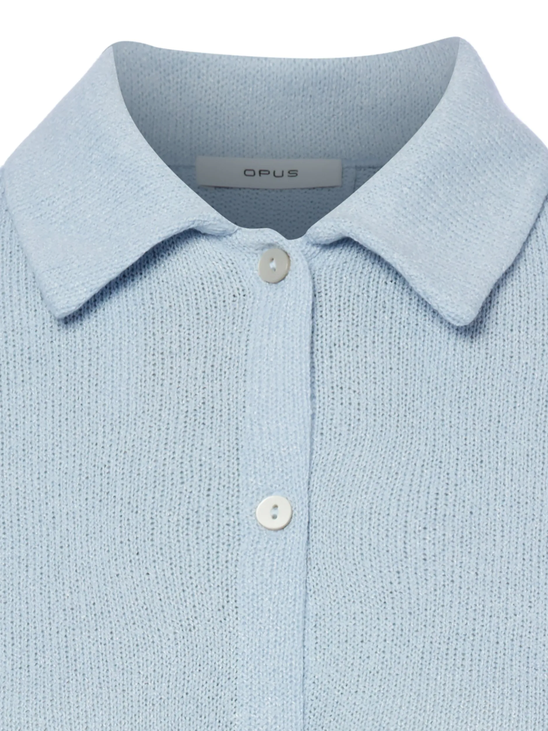 Opus Damen Strickshirt - Sitrica in hellblau