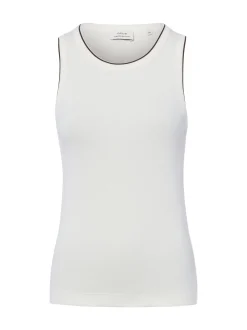 Opus Damen Top - Ilesso Springclub in weiß
