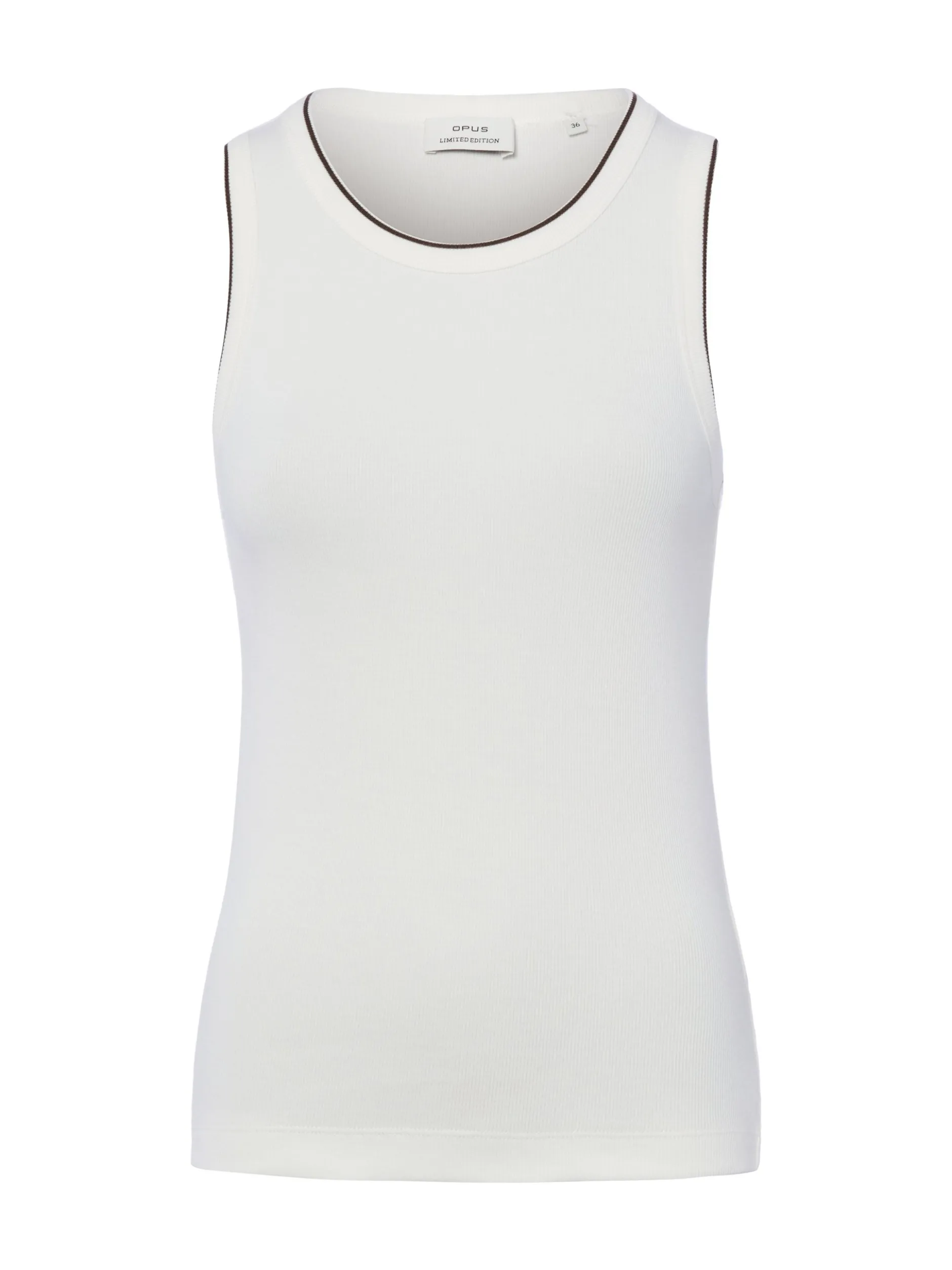 Opus Damen Top - Ilesso Springclub in weiß