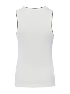 Opus Damen Top - Ilesso Springclub in weiß