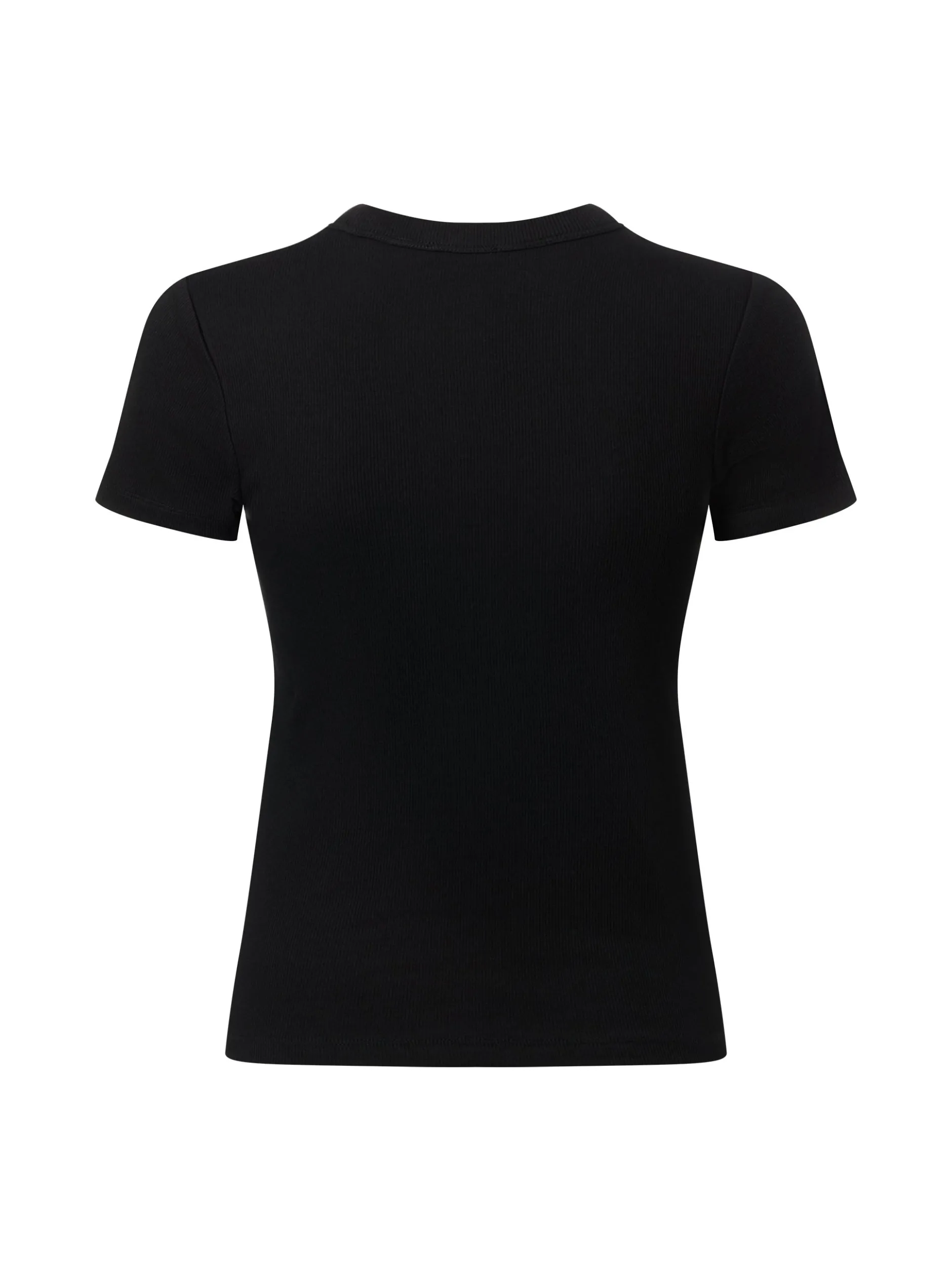 Opus Damen T-Shirt - Samuna in schwarz - Ärmel: kurzarm