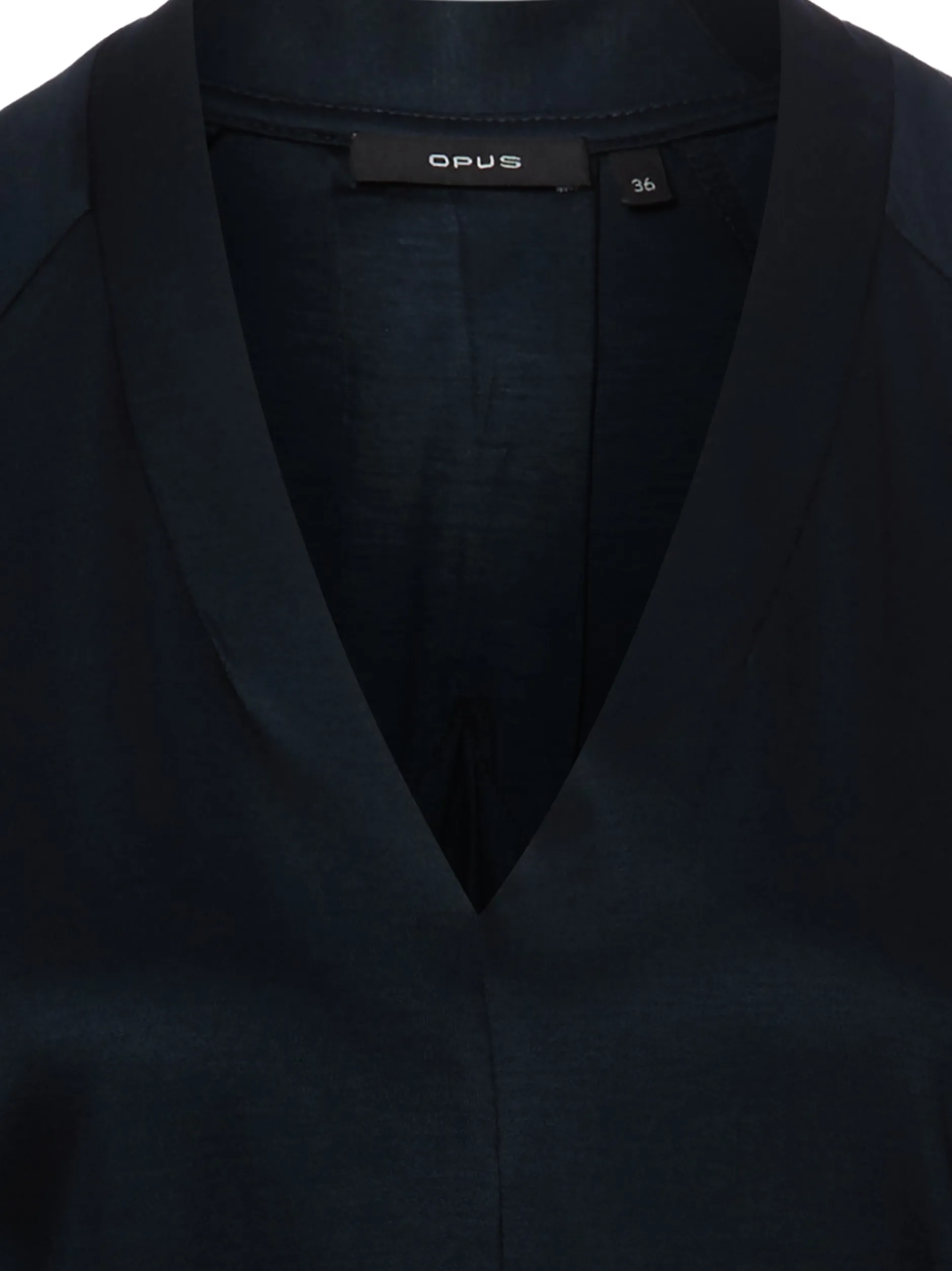 Opus Damen T-Shirt - Sanebie in marine - Ärmel: kurzarm