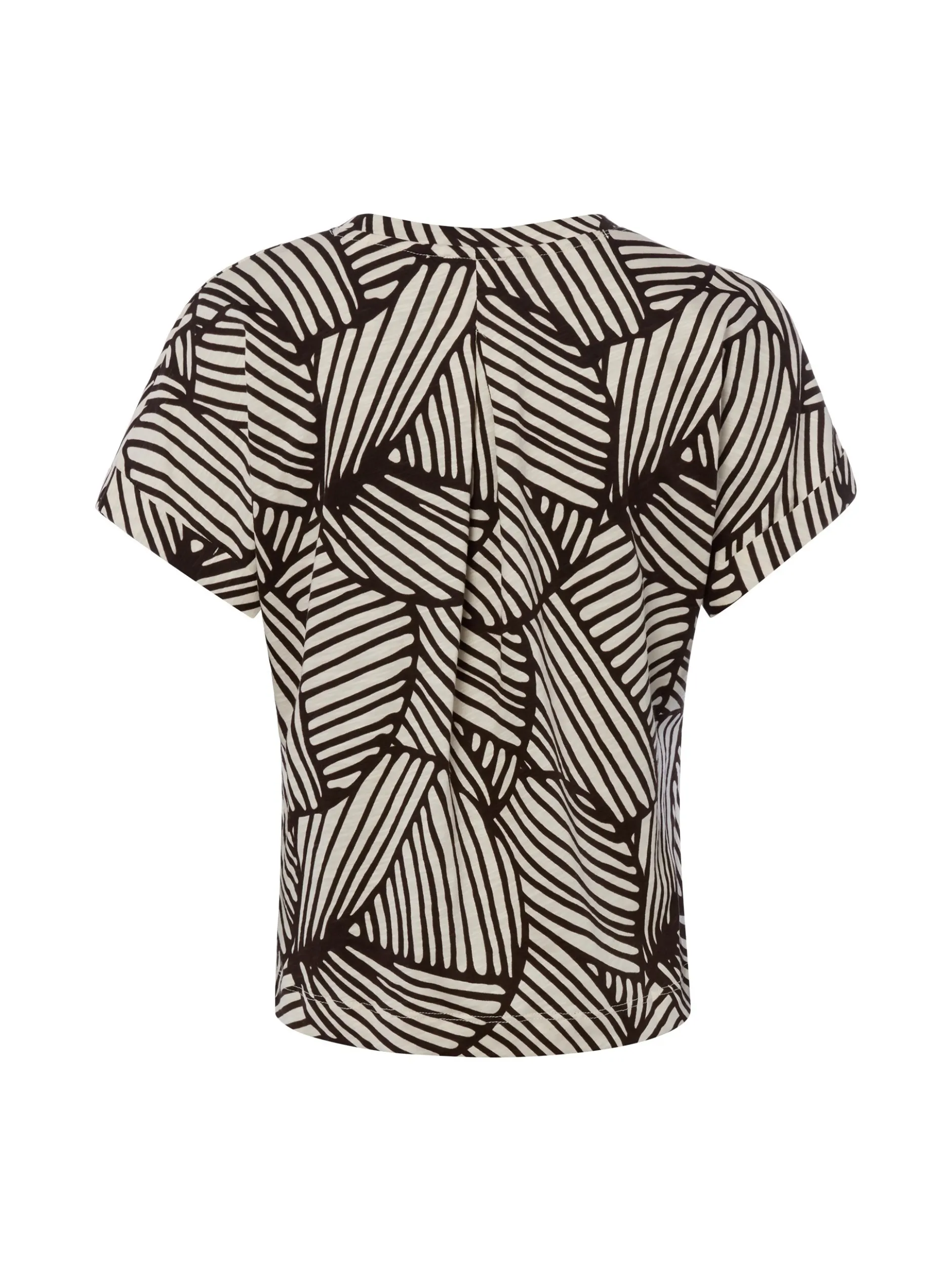 Opus Damen T-Shirt - Soprinti in weiß schoko
