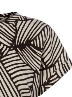 Opus Damen T-Shirt - Soprinti in weiß schoko