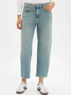 Opus Jeans Tapered Fit - Lissie in light stone