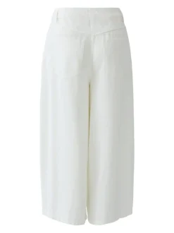 Oui Damen Culotte in weiß