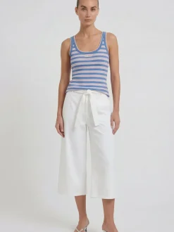 Oui Damen Culotte in weiß