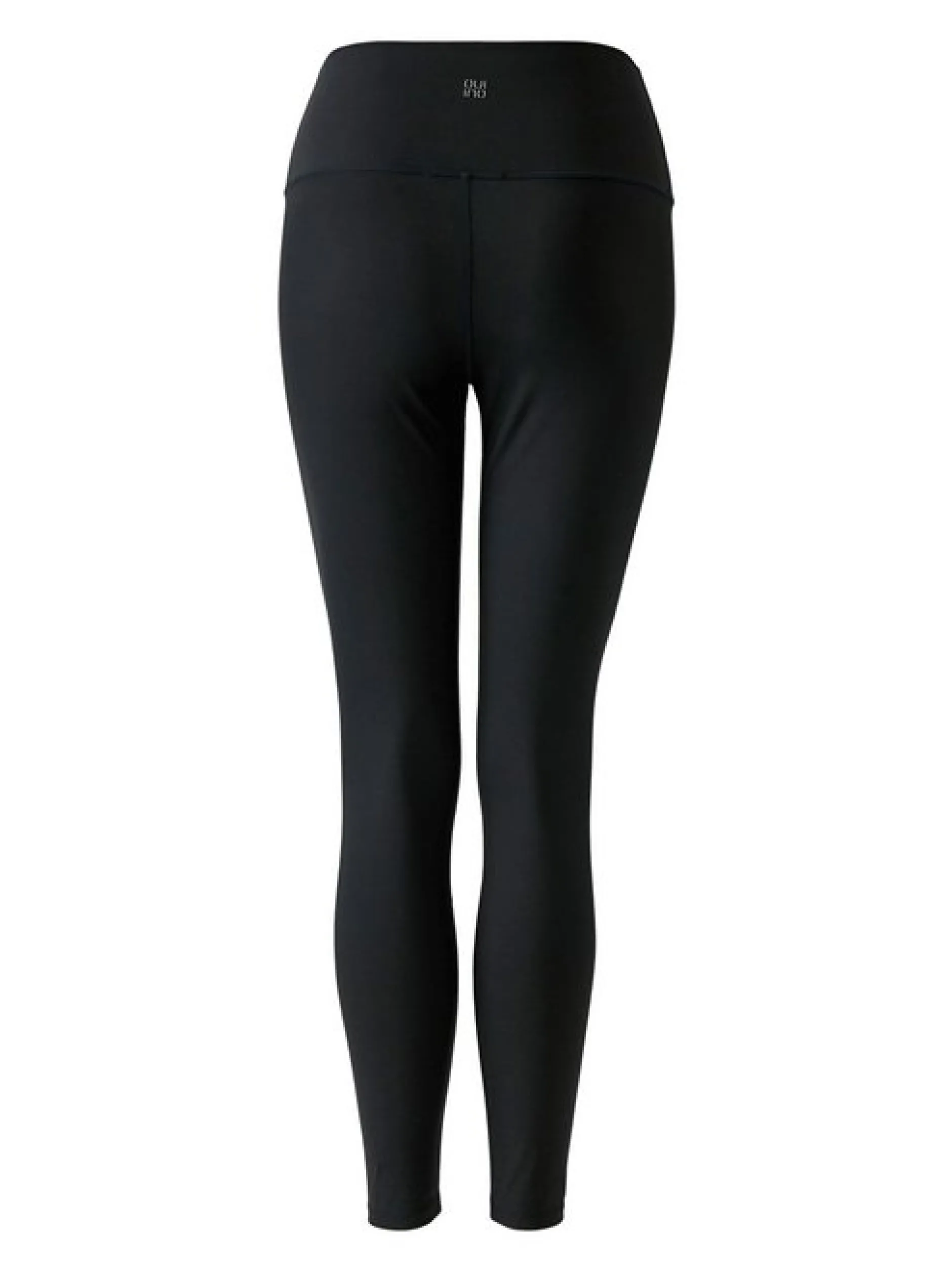 Oui Damen Leggings in schwarz