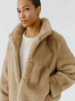 Oui Damen Outdoorjacke in camel
