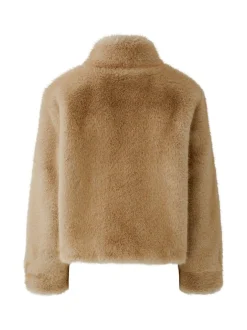 Oui Damen Outdoorjacke in camel