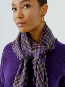 Oui Damen Tuch in lila