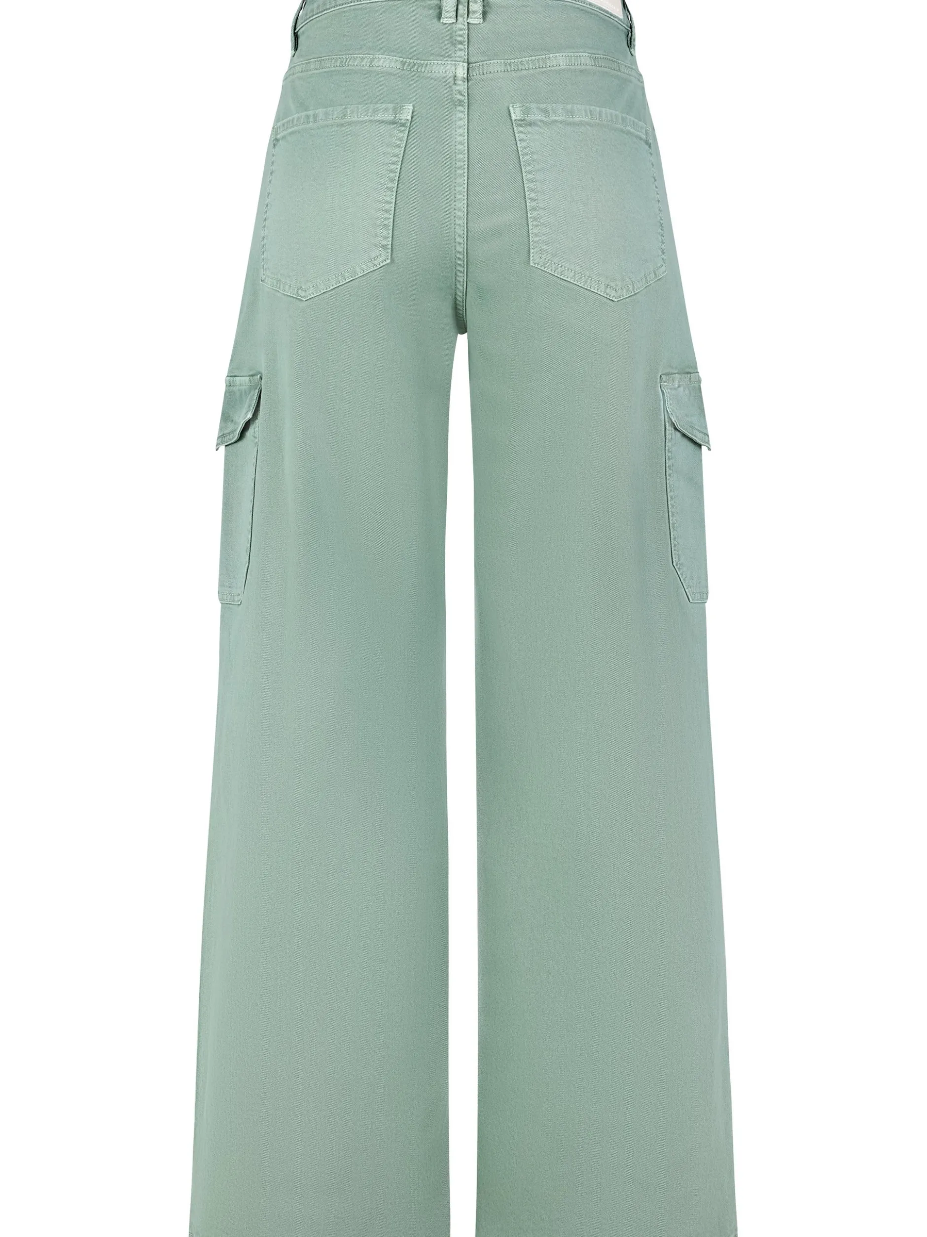 Paddock`s Damen Cargohose - Relaxed Fit in khaki