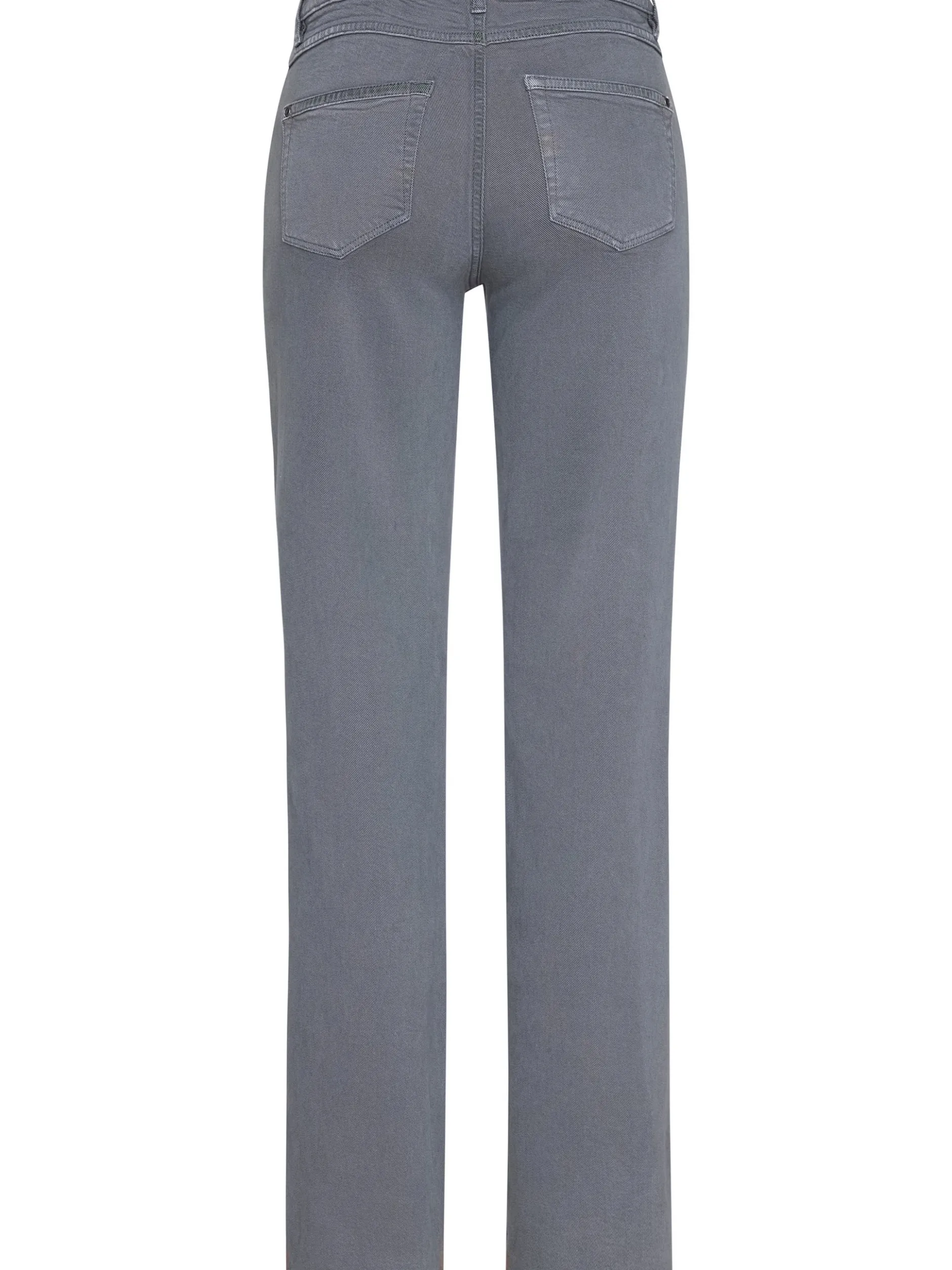 Paddock`s Damen 5-Pocket Jeans - LARA Straight Fit in grau