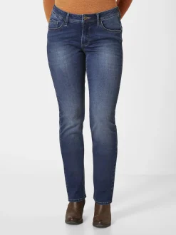 Paddock`s Damen 5-Pocket Jeans - LIA Slim Fit in blue stone