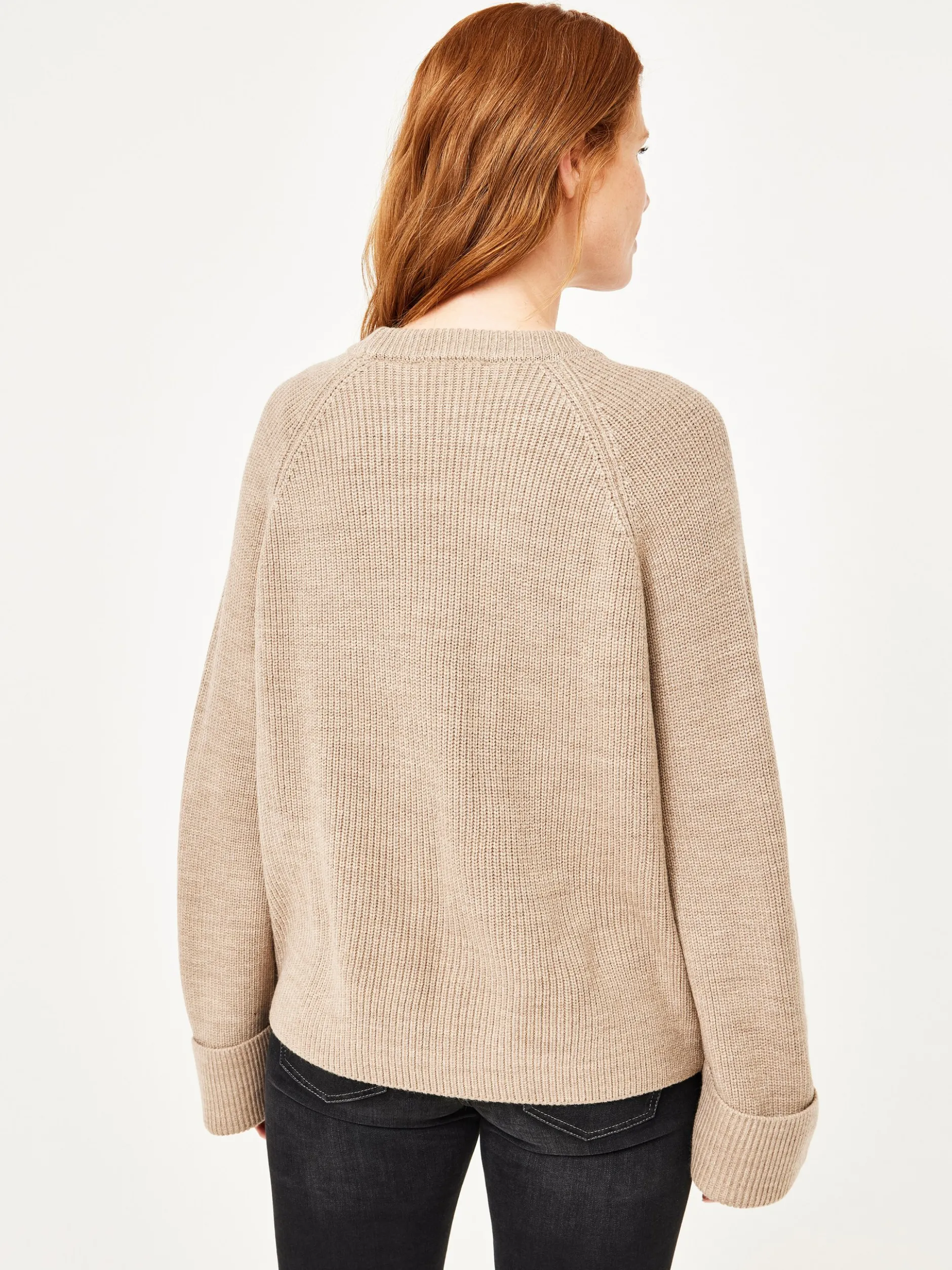 Paddock`s Damen Pullover - Regular Fit in camel