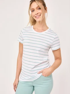 Paddock`s Damen T-Shirts - Short sleeve Regular Fit in mehrfarbig