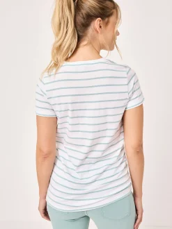 Paddock`s Damen T-Shirts - Short sleeve Regular Fit in mehrfarbig