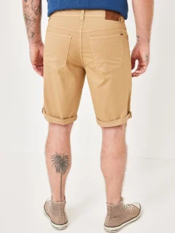 Paddock`s Herren Bermuda - PIPE Slim Fit in beige