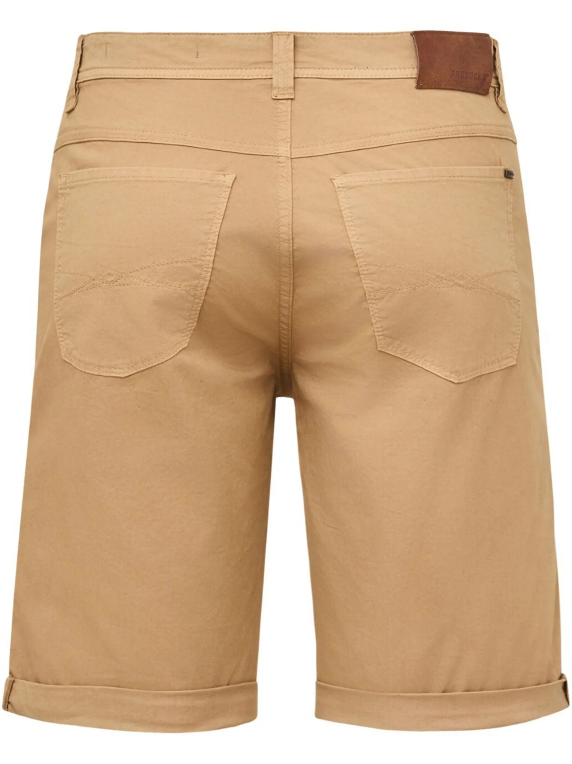 Paddock`s Herren Bermuda - PIPE Slim Fit in beige