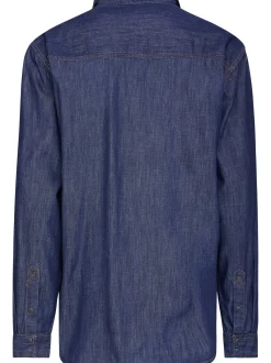Paddock`s Herren Hemd - Regular Fit in denim