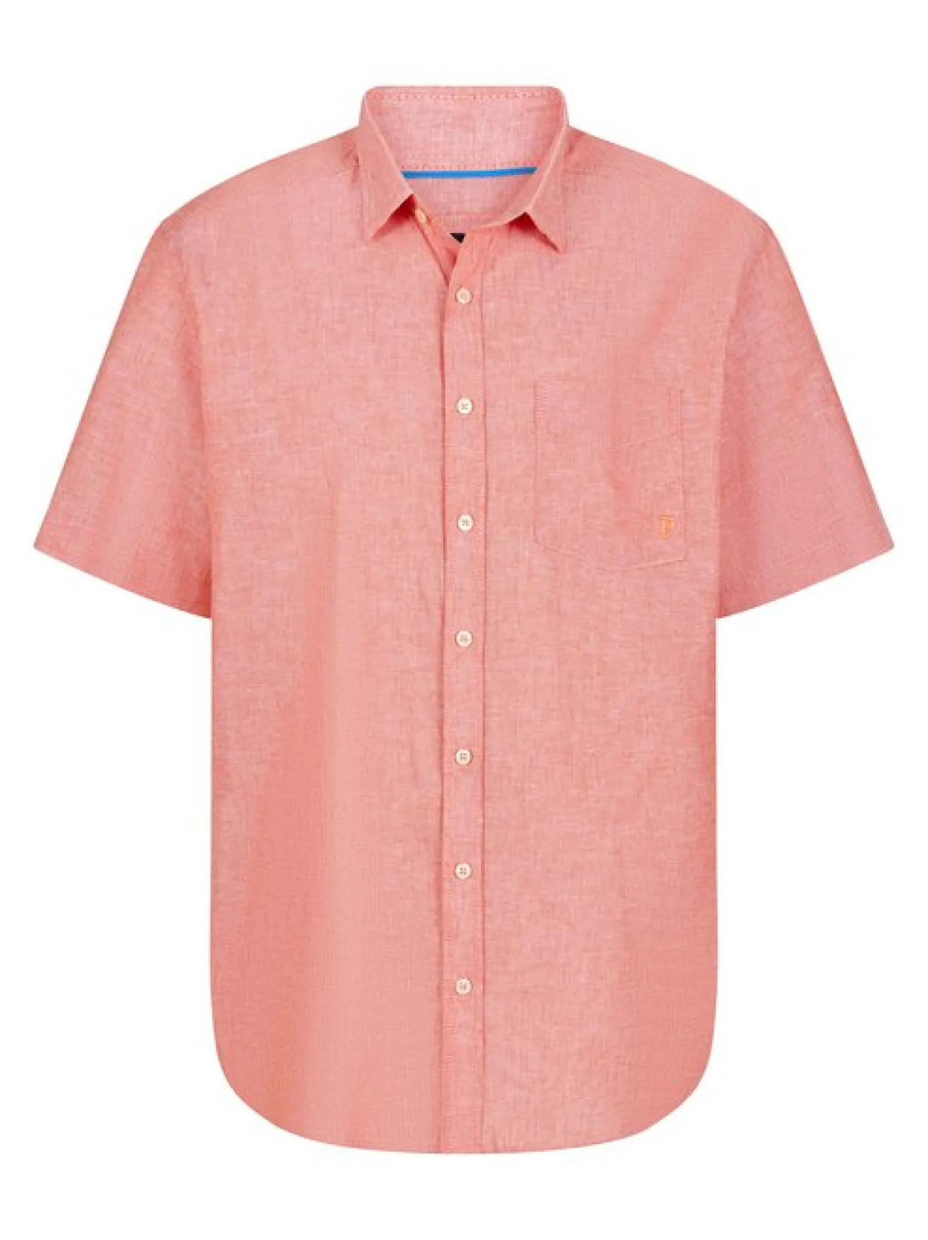 Paddock`s Herren Hemd - Regular Fit in orange