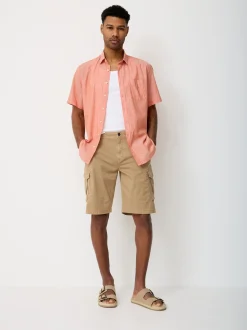 Paddock`s Herren Hemd - Regular Fit in orange