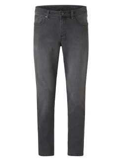 Paddock`s Herren 5-Pocket Jeans - PIPE Slim Fit in grau