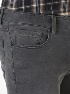 Paddock`s Herren 5-Pocket Jeans - PIPE Slim Fit in grau