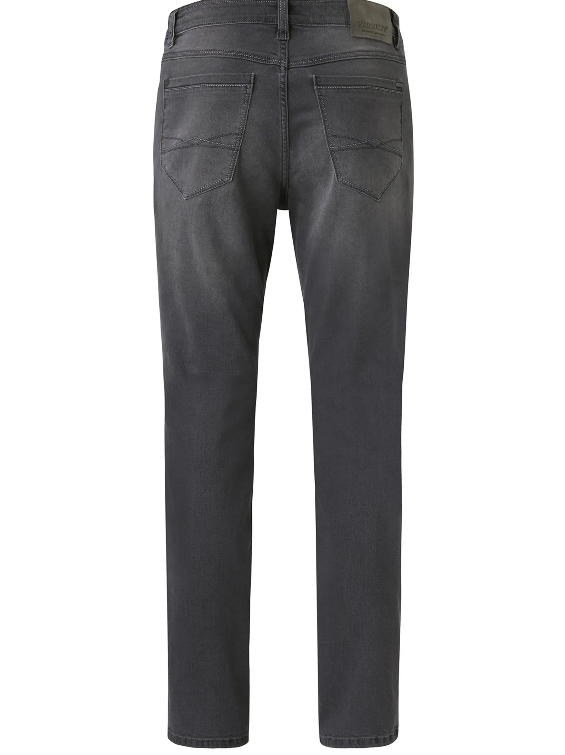 Paddock`s Herren 5-Pocket Jeans - PIPE Slim Fit in grau