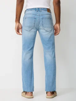 Paddock`s Herren 5-Pocket Jeans - BEN Regular Fit in bleached