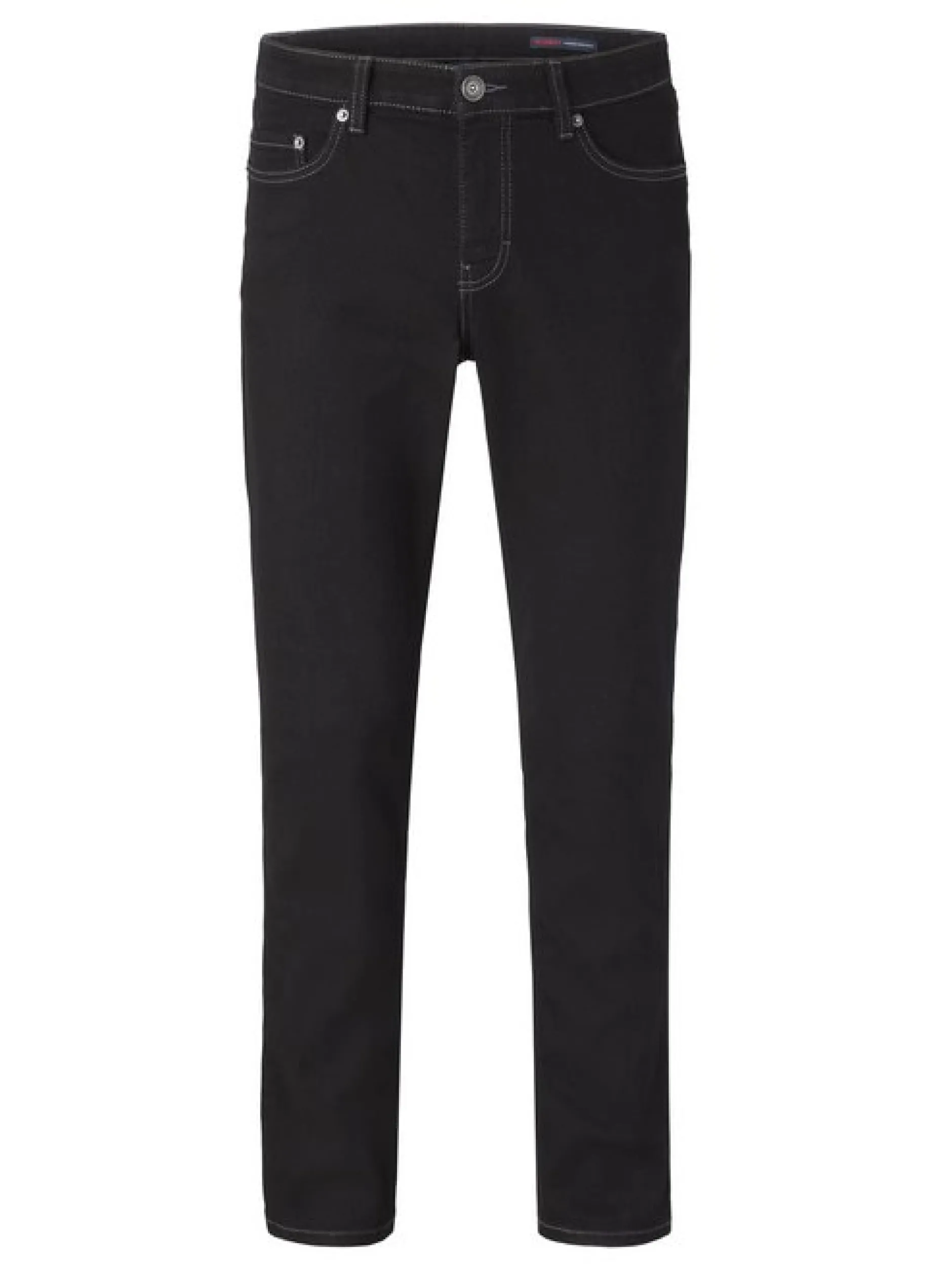 Paddock`s Herren 5-Pocket Jeans - PIPE Slim Fit in schwarz