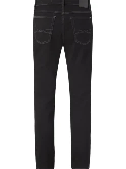Paddock`s Herren 5-Pocket Jeans - PIPE Slim Fit in schwarz