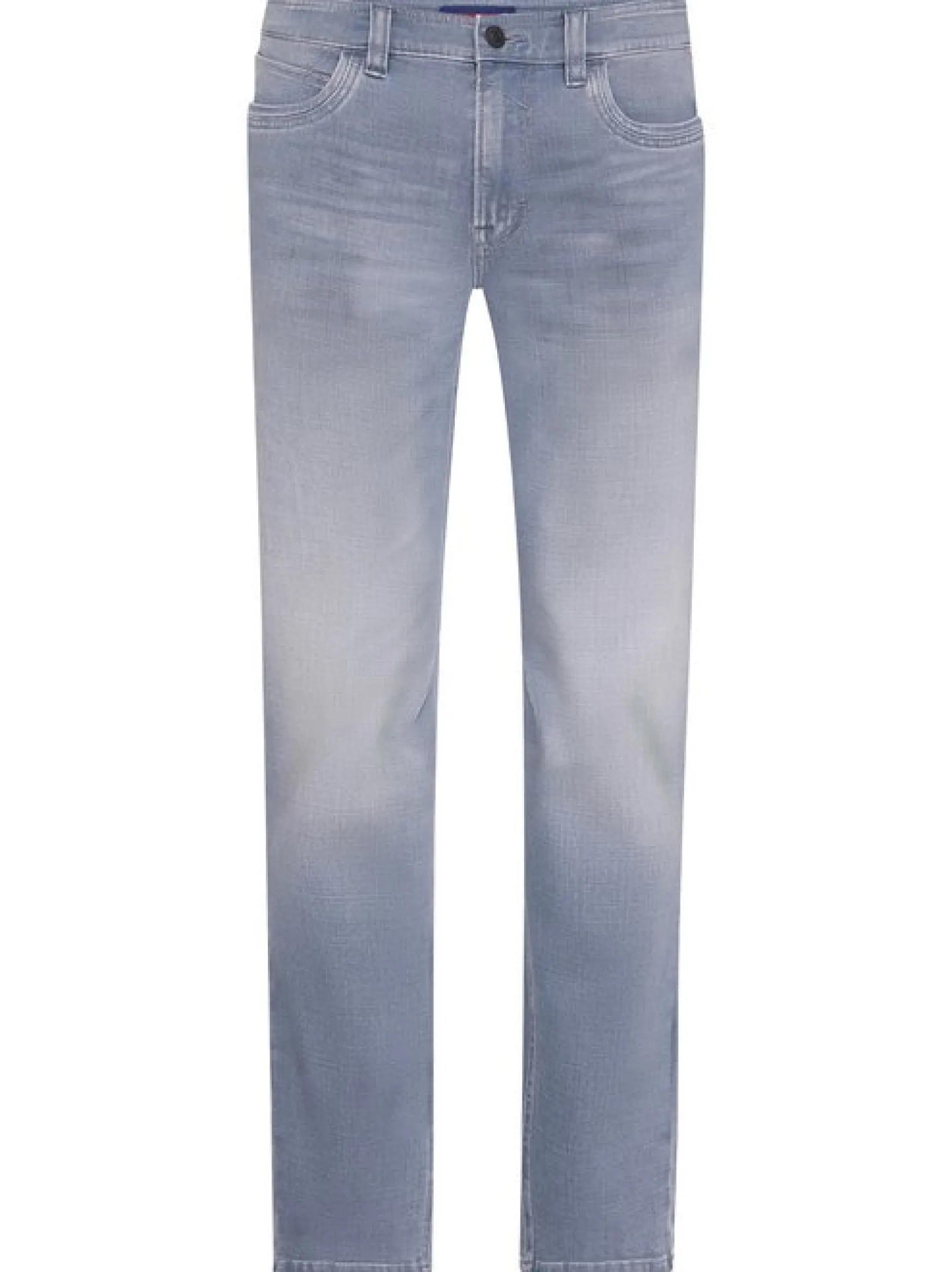 Paddock`s Herren 5-Pocket Jeans - PIPE Slim Fit in grau